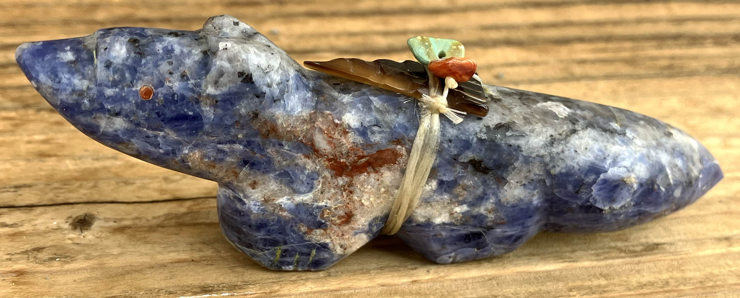 Evalena Boone | Zuni Wolf Fetish | Penfield Gallery of Indian Arts | Albuquerque, New Mexico
